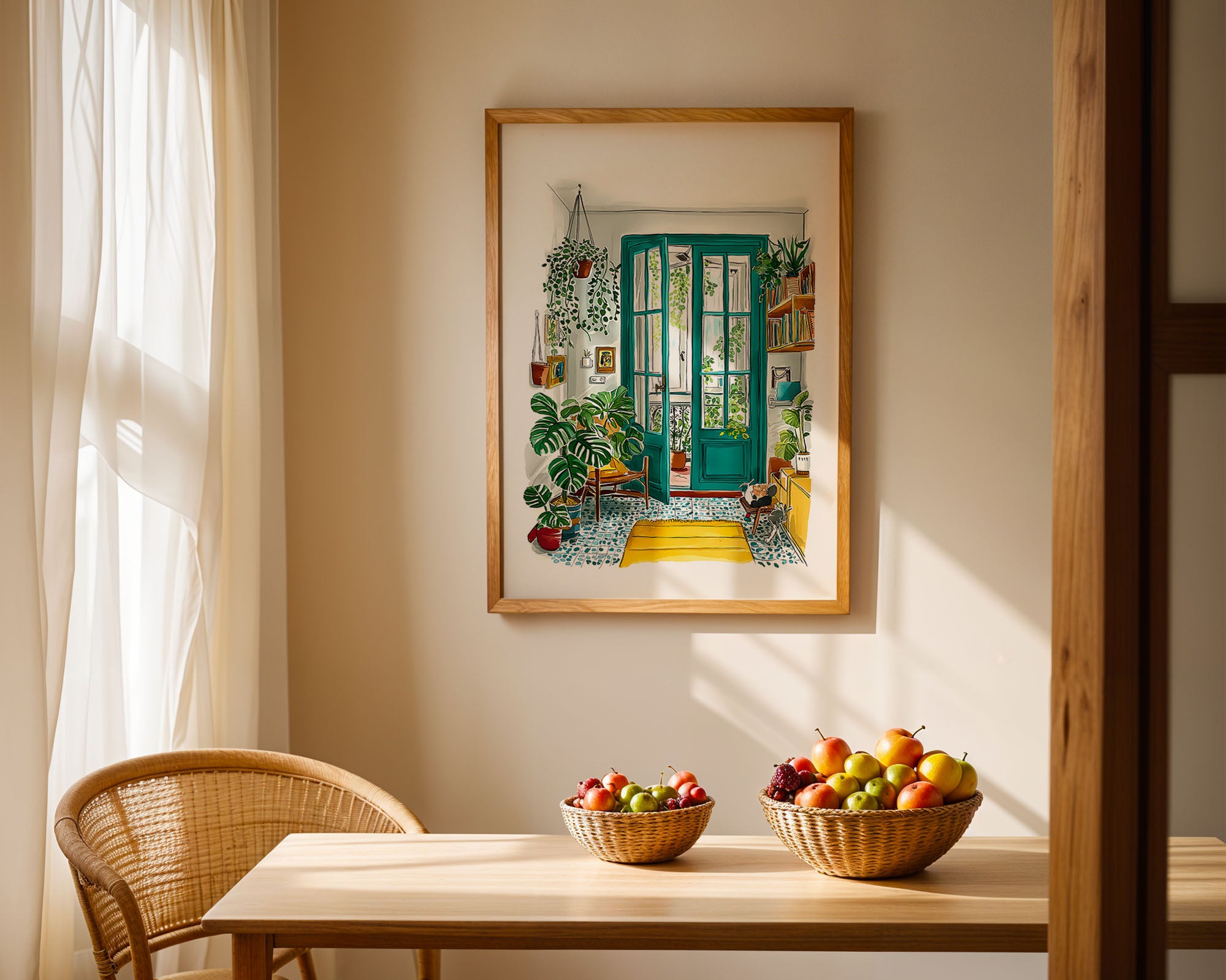 Cozy Greenhouse Print
