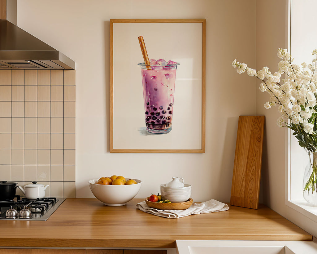 Boba Tea Print