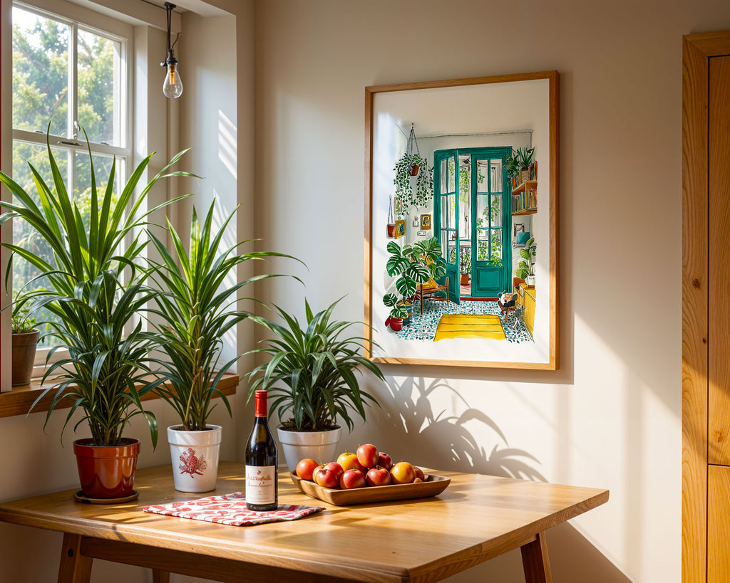 Cozy Greenhouse Print