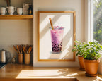 Boba Tea Print size comparison guide
