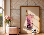 Boba Tea Print