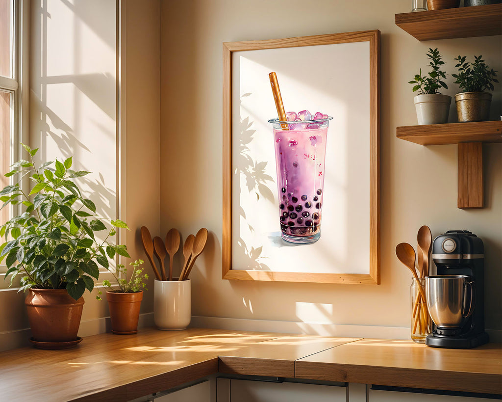 Boba Tea Print paper quality and specification details