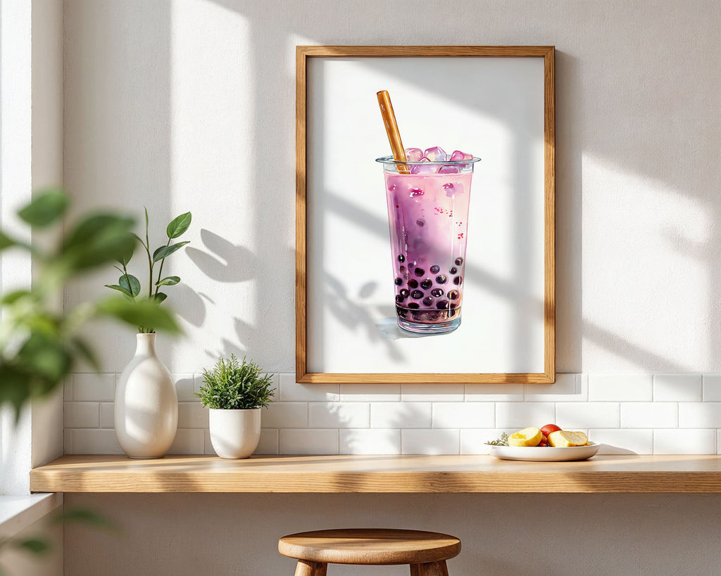 Boba Tea Print