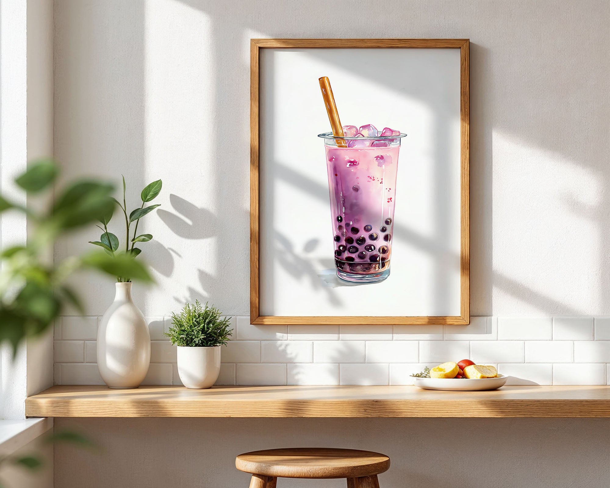 Boba Tea Print