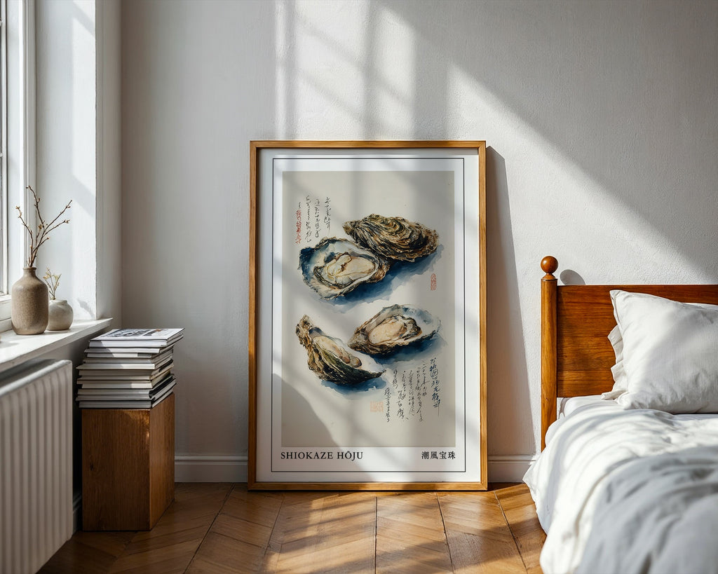 Sumi-e Oyster Print