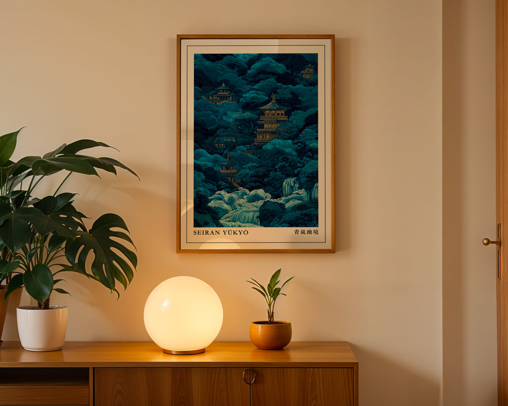 Japanese Temple Print
