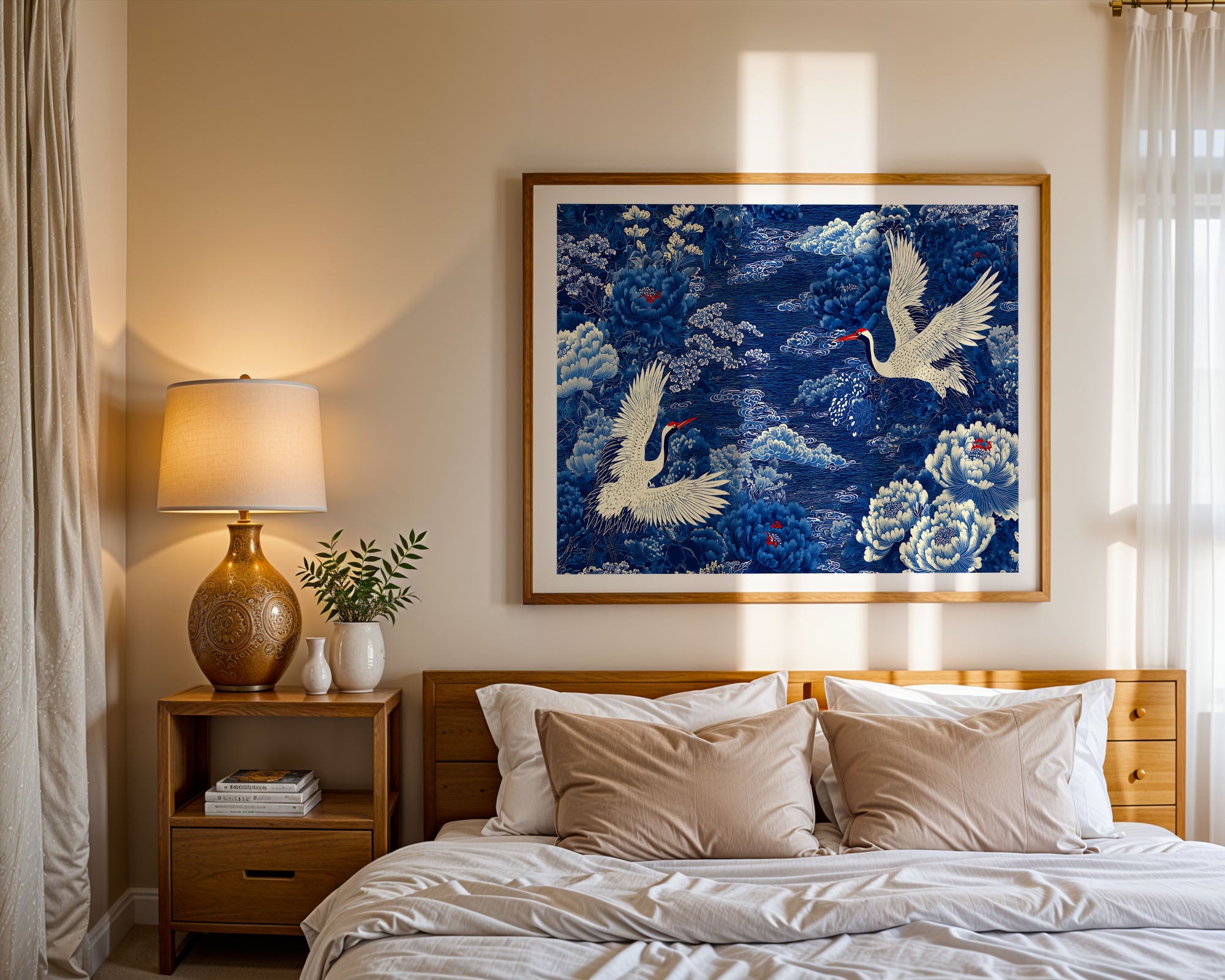 Blue Crane Print