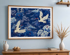 Blue Crane Print