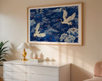 Blue Crane Print
