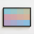 Pastel Stripe Print digital download, soft hand-brushed pastel gradient abstract art